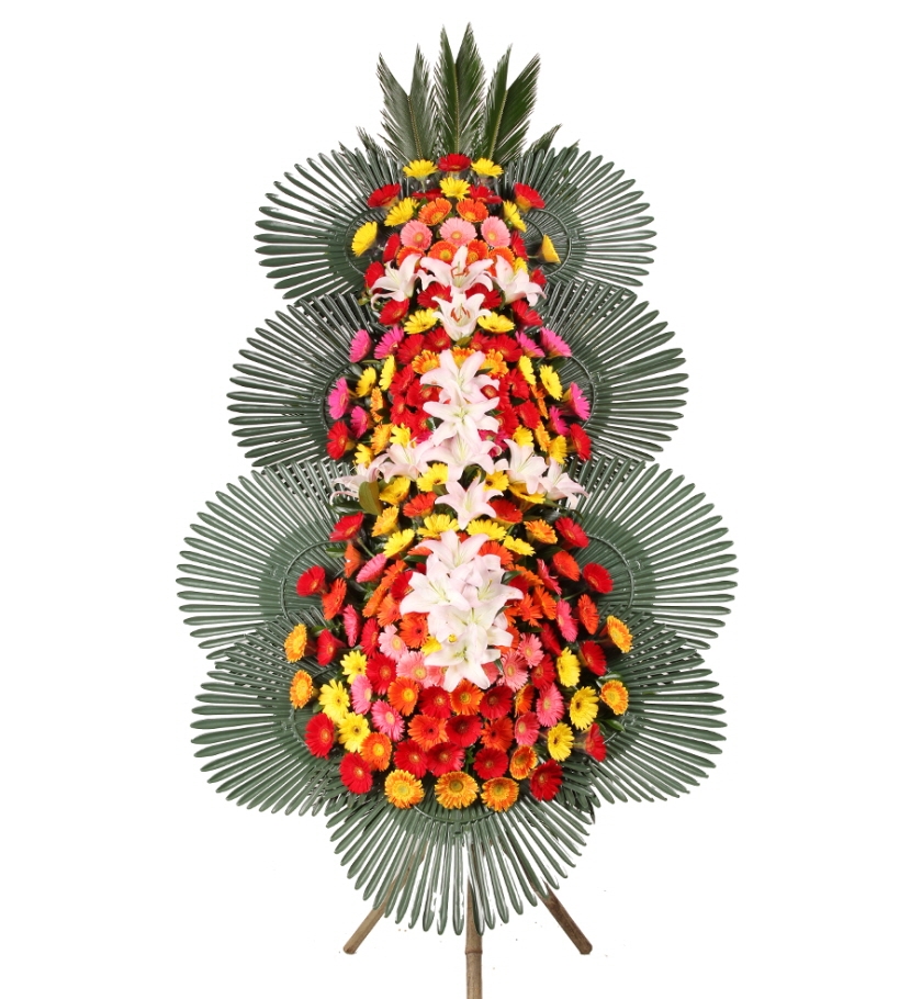 축하 3단 화환 1