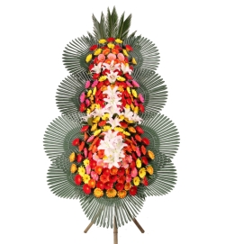 축하 3단 화환 1