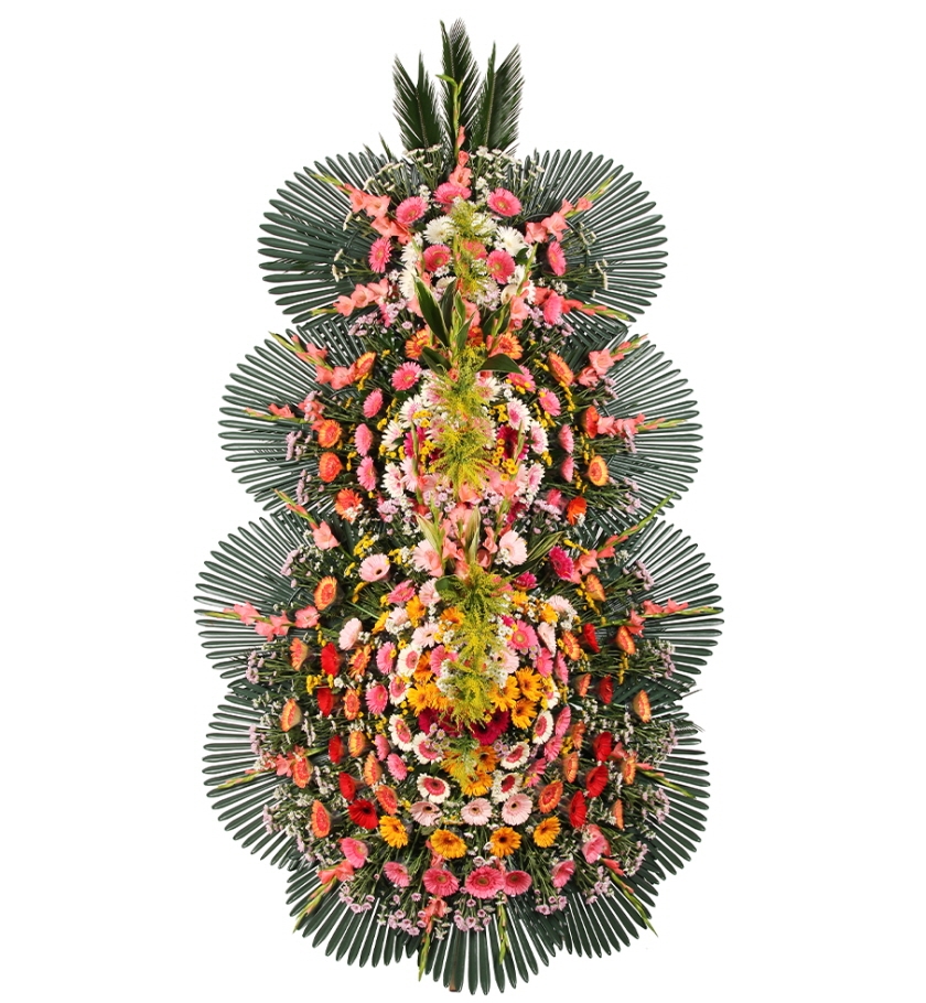 축하 3단 화환 5