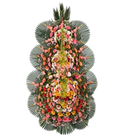 축하 3단 화환 5