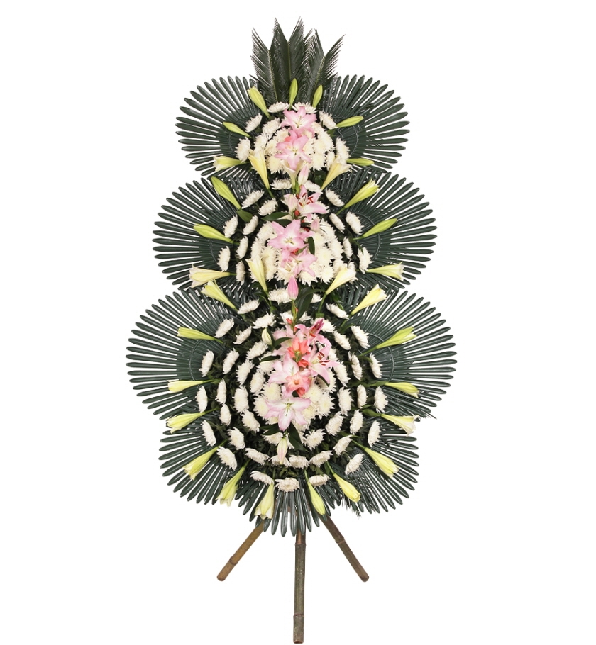 근조 3단 화환 2